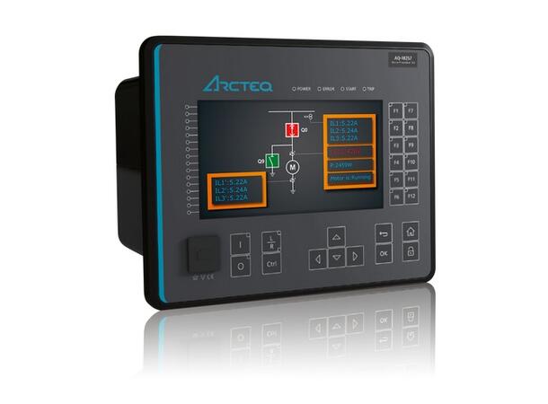 Arcteq AQ-M257  Motor Diff. Protection AQ-M257_80-265VAC/DC_3DI_110V_2RJ45+IRIG 