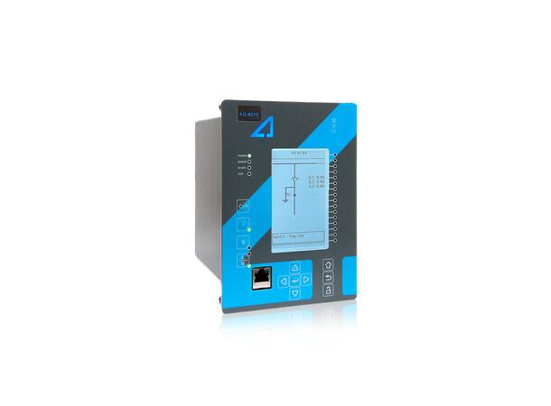 Arcteq AQ-R215 Railway Protection Relay 80-265VAC/DC_3DI_110V_2 x RJ45 og IRIG-B