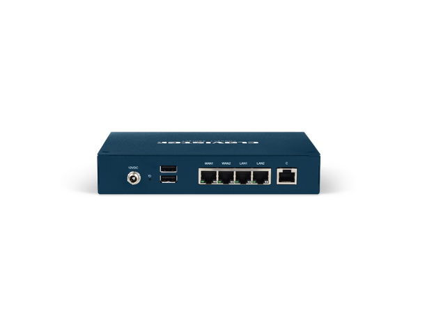 Clavister NetWall 110 - Compact NGFW 4xGbE, 1xCOM, 1G throughput, 50 VPN 