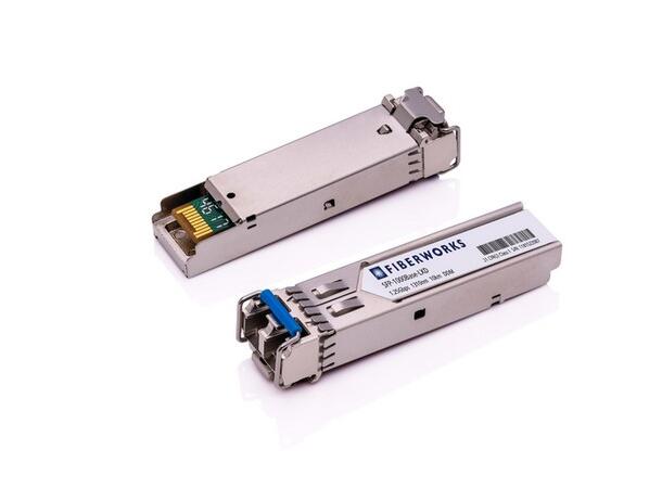Fiberworks SFP, 1000Mbps, SM/MM SM(10km)/MM(550m), DDM, -40 til 85 C