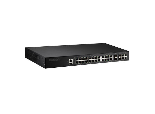 Korenix JetNet 5428G-AC V2 24+4G-Rackmount Managed Switch
