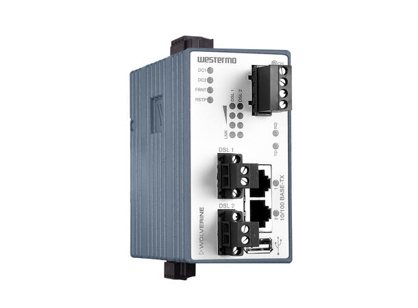 Westermo DDW-242-485 2xSHDSL L3  2 eth 1 RS485