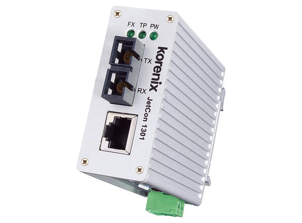 Korenix JetCon 1301-m Konverter  Eth. Cat  1 Tx - 1 Fx SC MM