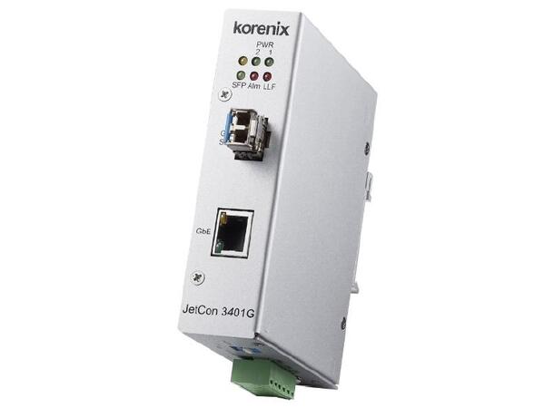 Korenix JetCon 3401G V2 Konverter Eth Tx Gb 1 SFP
